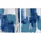 Blue Perspectives by Lanie Loreth 12" x 15" Canvas Wall Art (Set of 2)